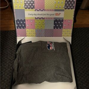 Vineyard Vines Hockey Long Sleeve - Mens Large